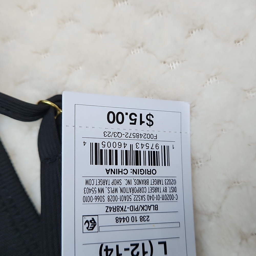 Nwt Shade & Shore Ribbed Bikini Top - Picture 11 of 11